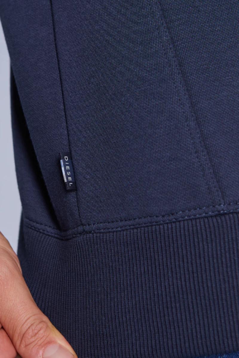 Diesel Dax 1/2 Zip Sweatshirt Salute Navy