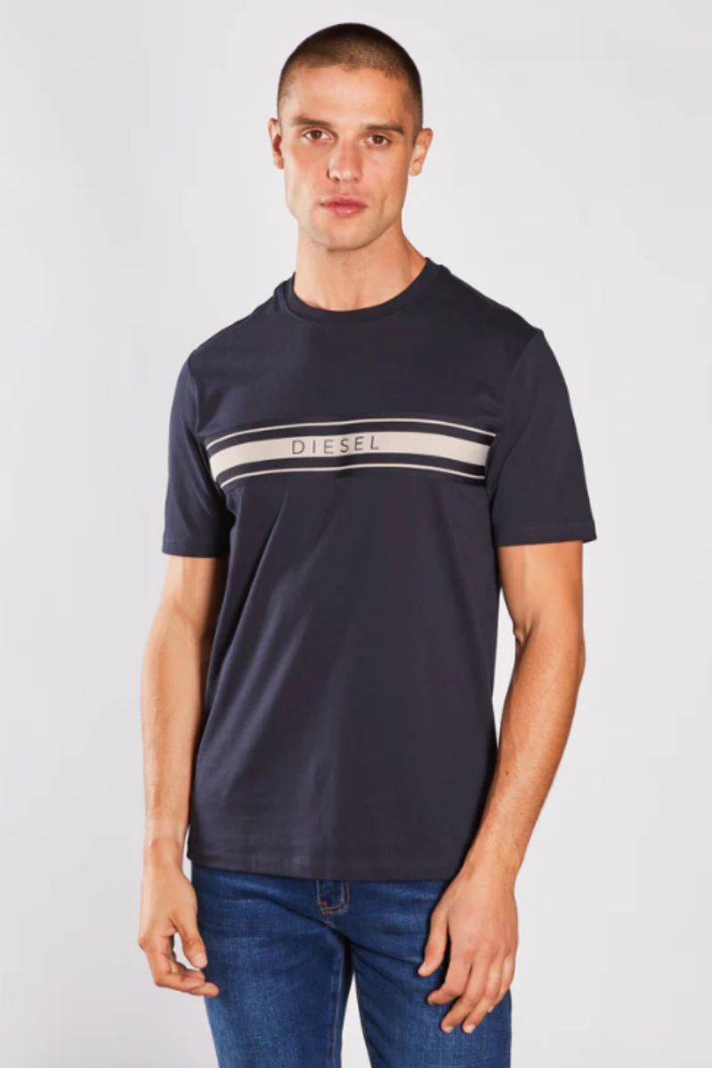 Diesel Duarte T-Shirt Salute Navy