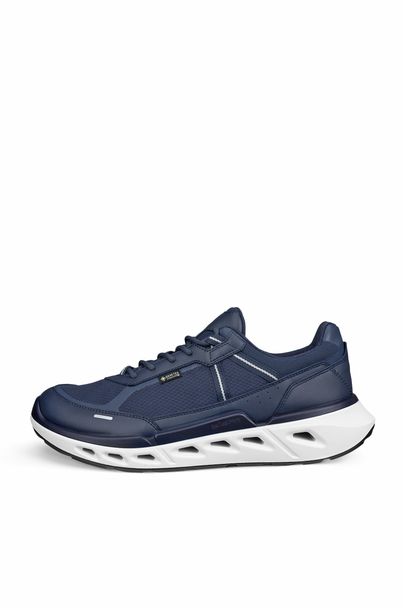 Ecco 850404 Biom 720 Gore-Tex Leather Trainers Marine