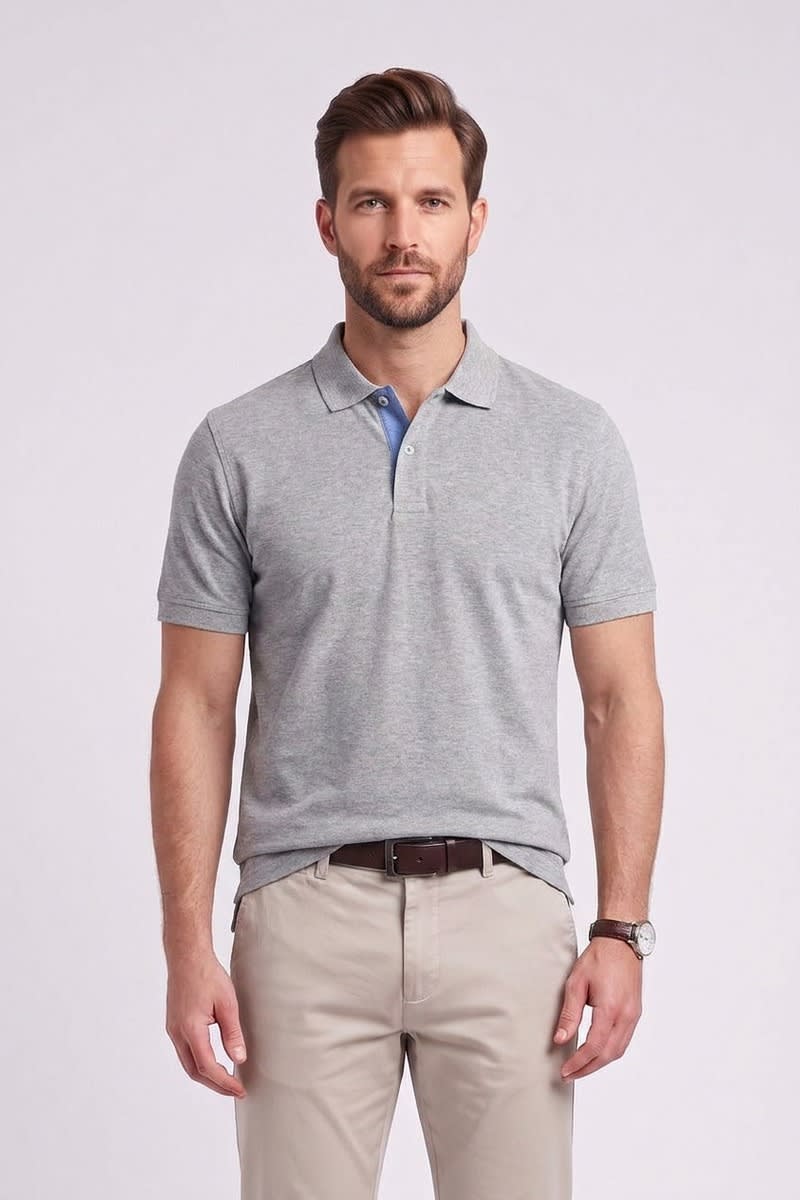 Ed Oliver Polo Shirt Grey