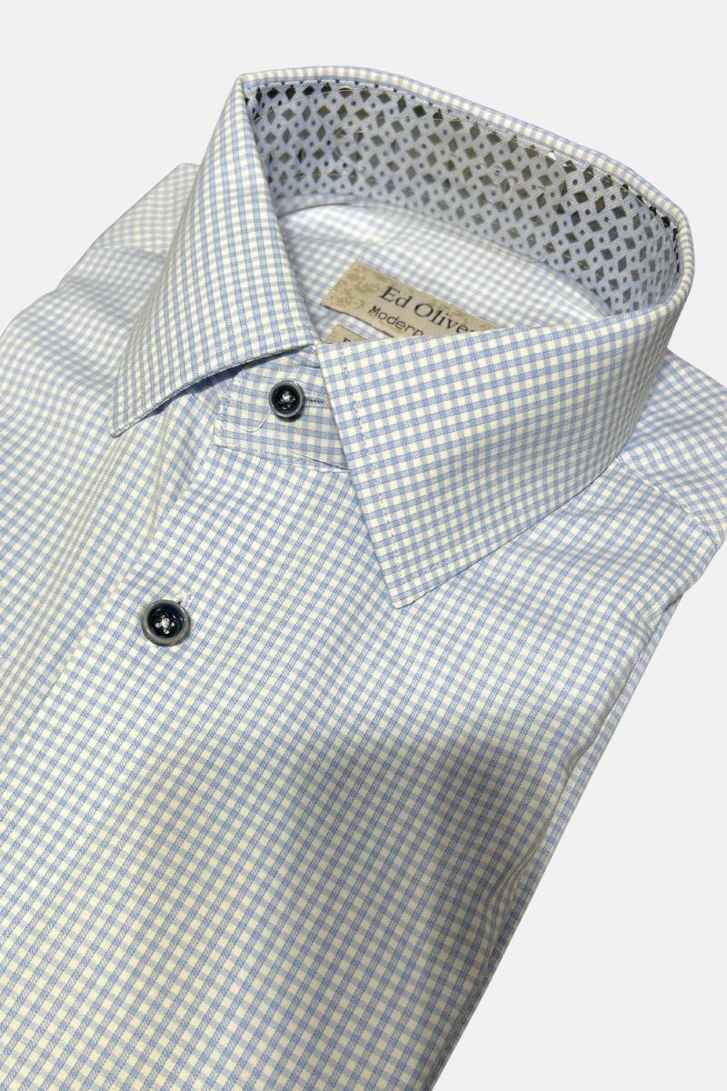 Benetti Ed Oliver Shirt Blue Check