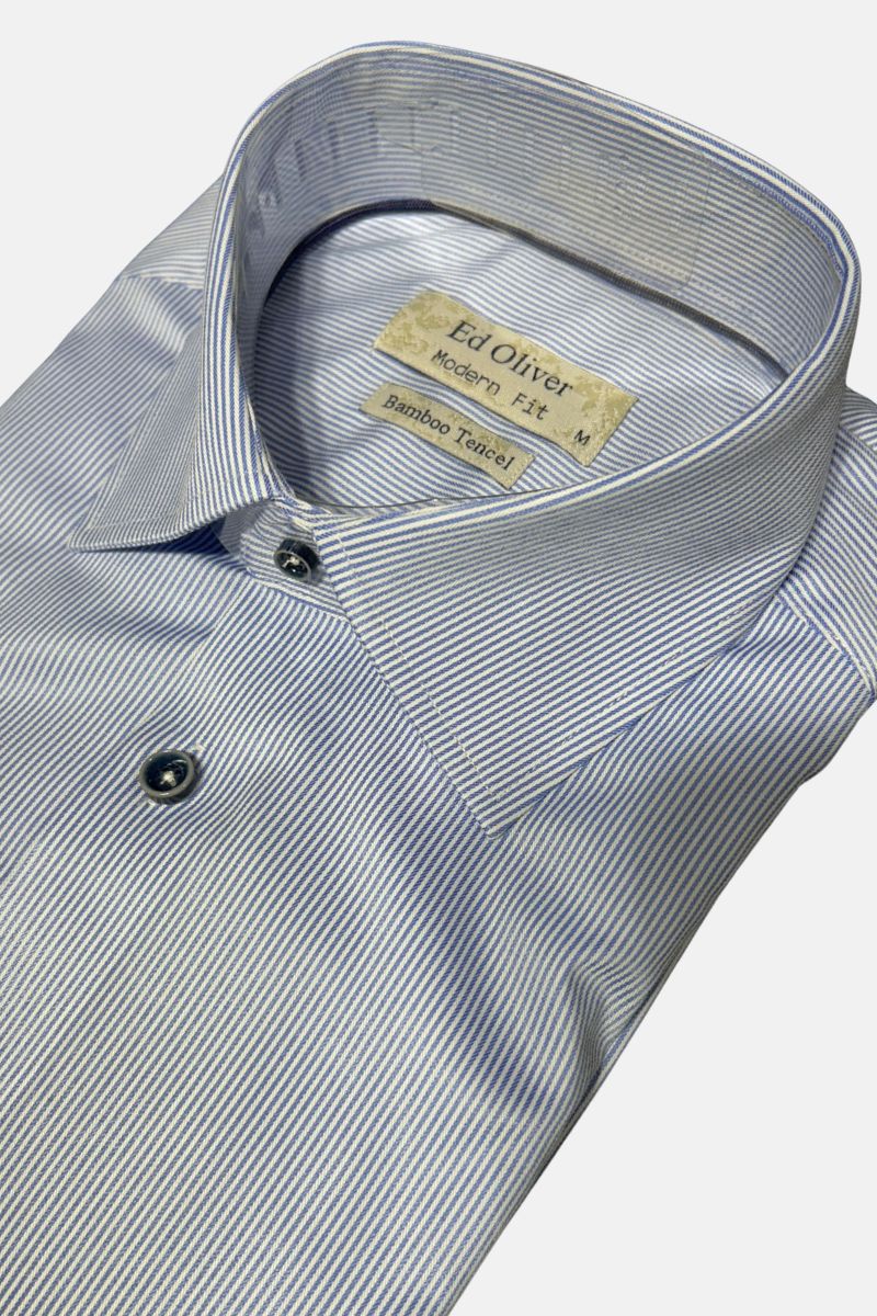 Benetti Ed Oliver Shirt Blue Stripe