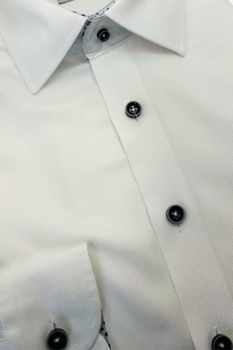 Ed Oliver Slim Fit Shirt White