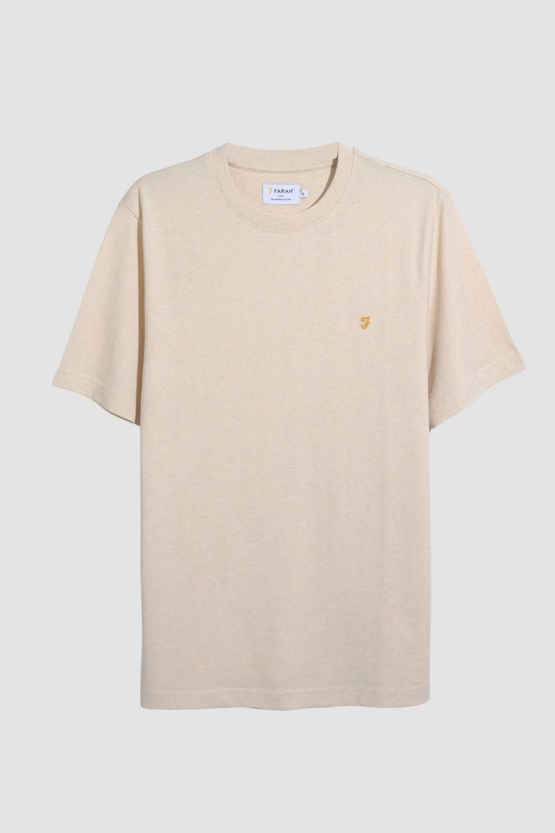 Farah Danny T-Shirt Birch Grey