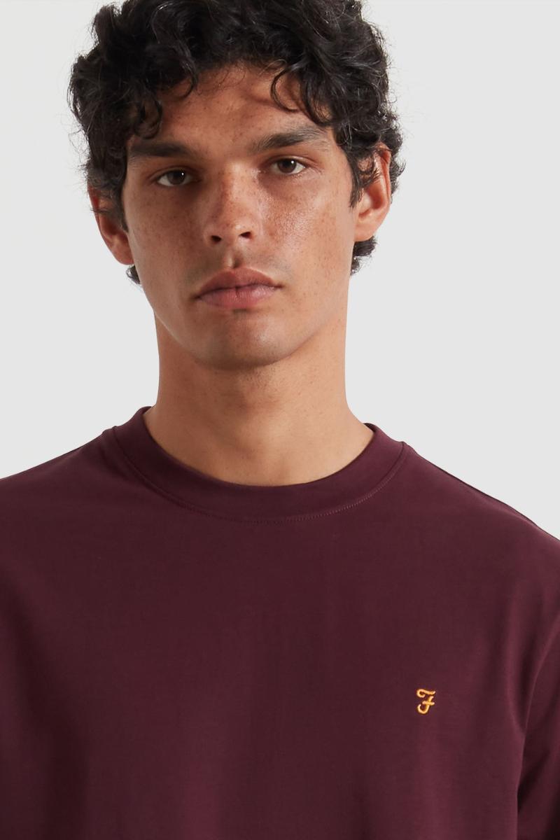 Farah Danny T-Shirt Bordeaux