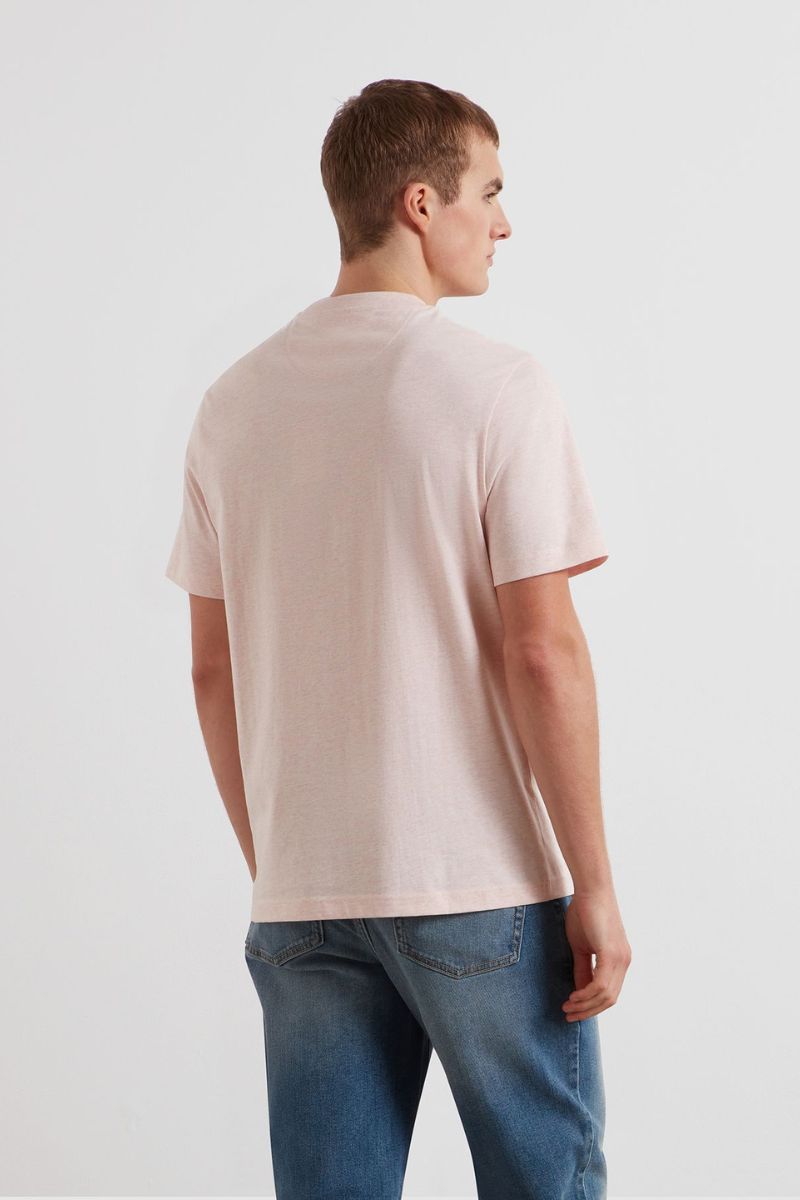 Farah Danny T-Shirt Floral Pink