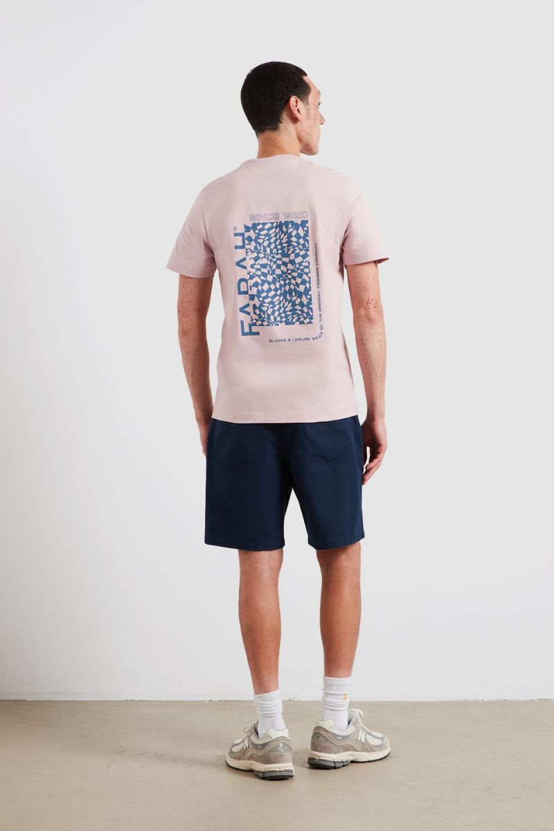 Farah Dante Graphic T-Shirt Floral Pink