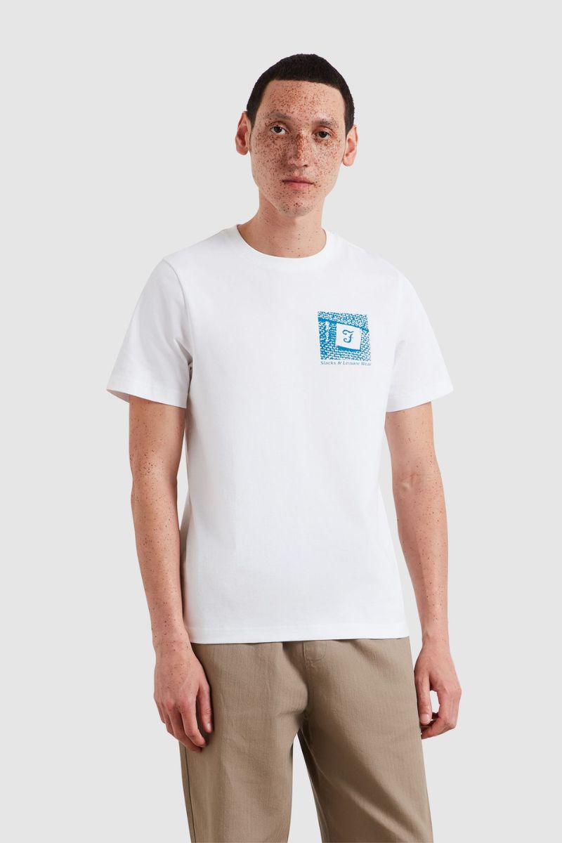 Farah Desmond Graphic T-Shirt White