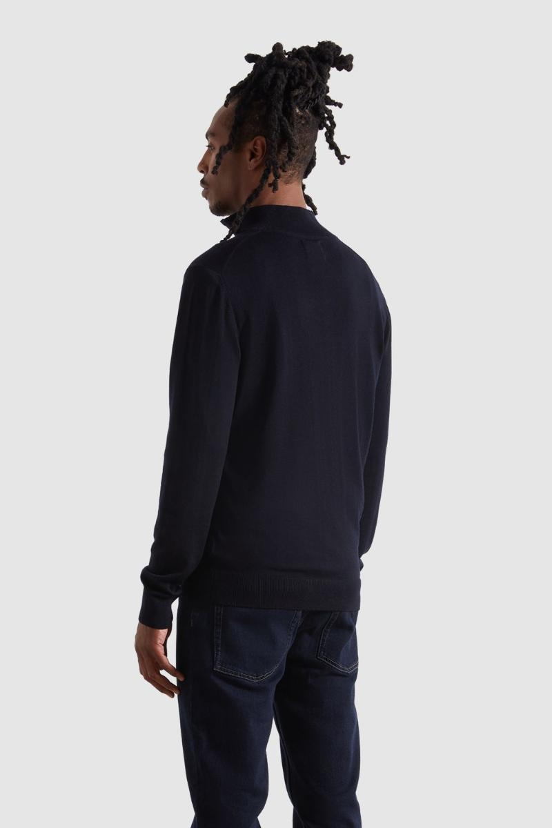 Farah Redchurch Merino Knit Navy