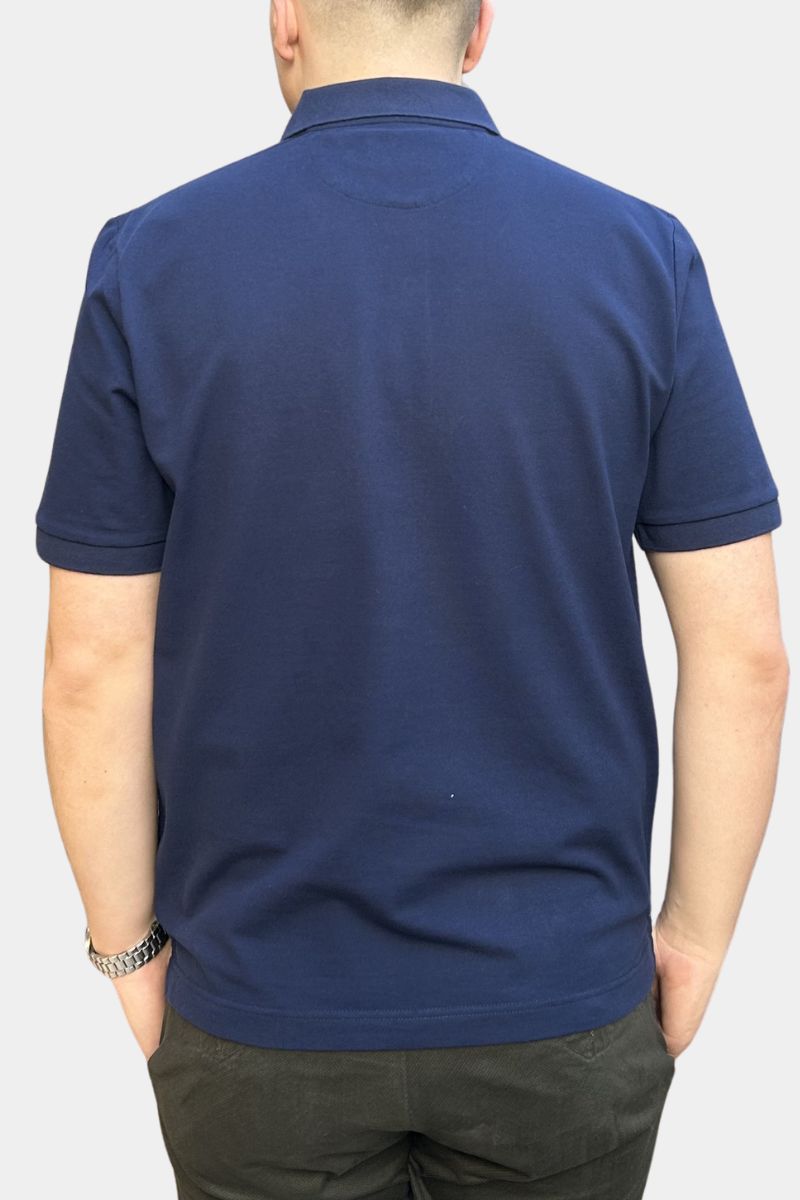 Gilded Gentlemen Believe Poloshirt Dress Blue