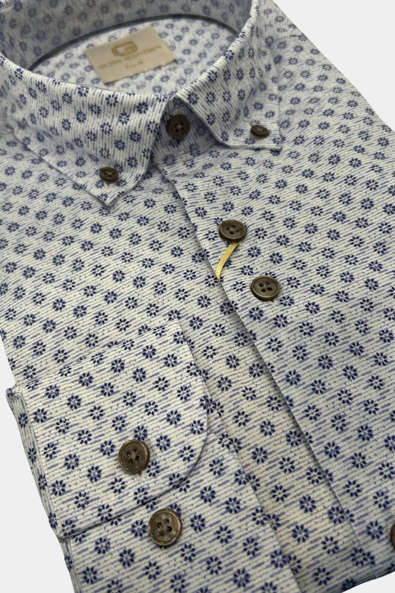 Gilded Gentlemen Print Shirt Col 7