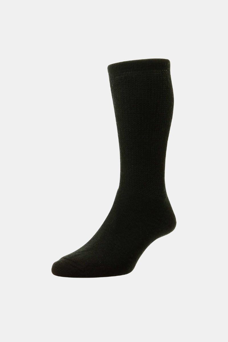 HJ HJ1351 Diabetic Socks Black