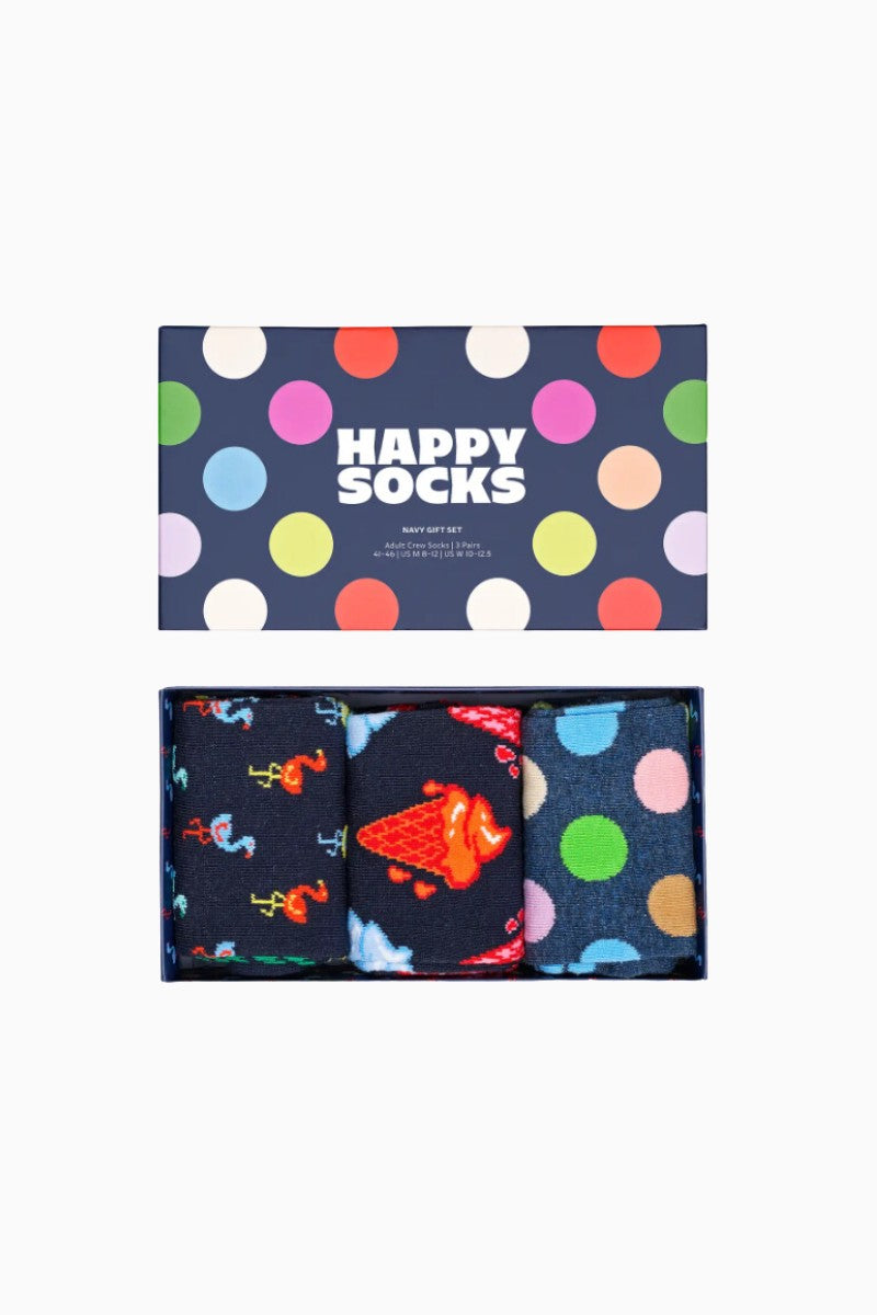Happy Socks 3PK Gift Box