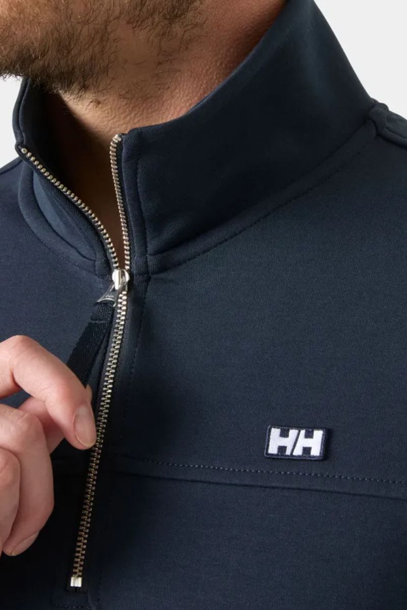 Helly Hansen Koster Half Zip Sweatshirt 587 Navy