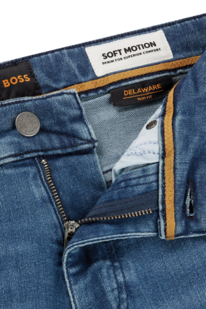 Hugo Boss Delaware Slim Jean Bright Blue