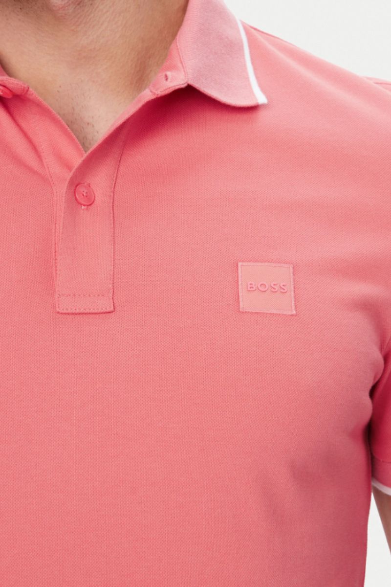 Hugo Boss Passertip Polo Med Red