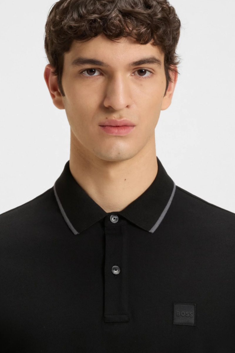 Hugo Boss Passertip Polo Black
