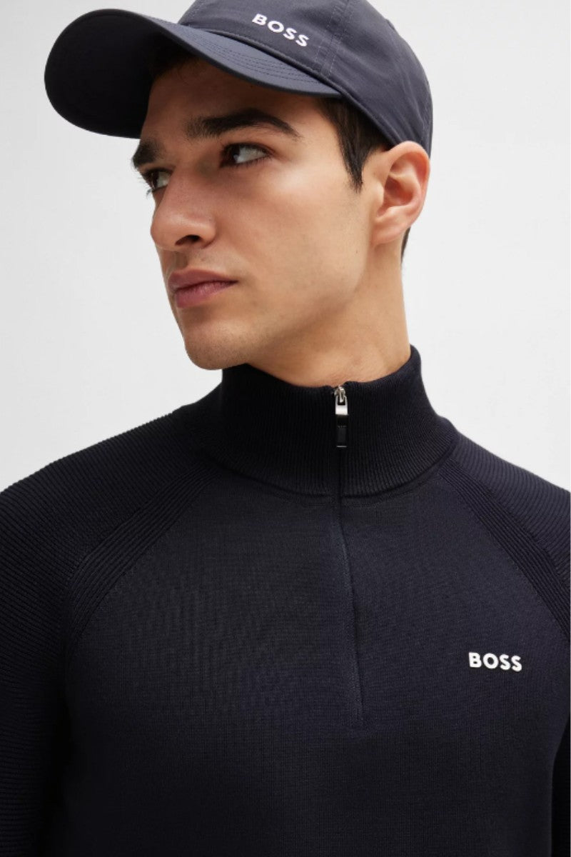 Hugo Boss Perform-X_QZ Sweater Navy