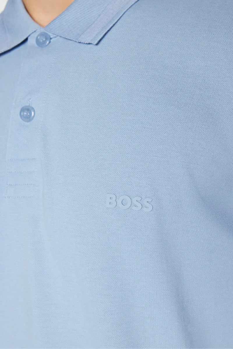 Hugo Boss Pio 1 Polo Open Blue
