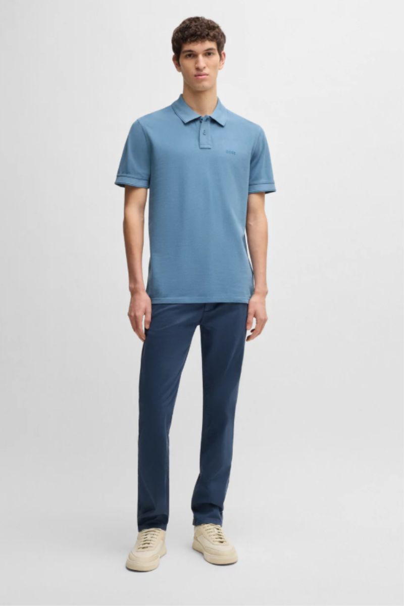 Hugo Boss Prime Polo Open Blue