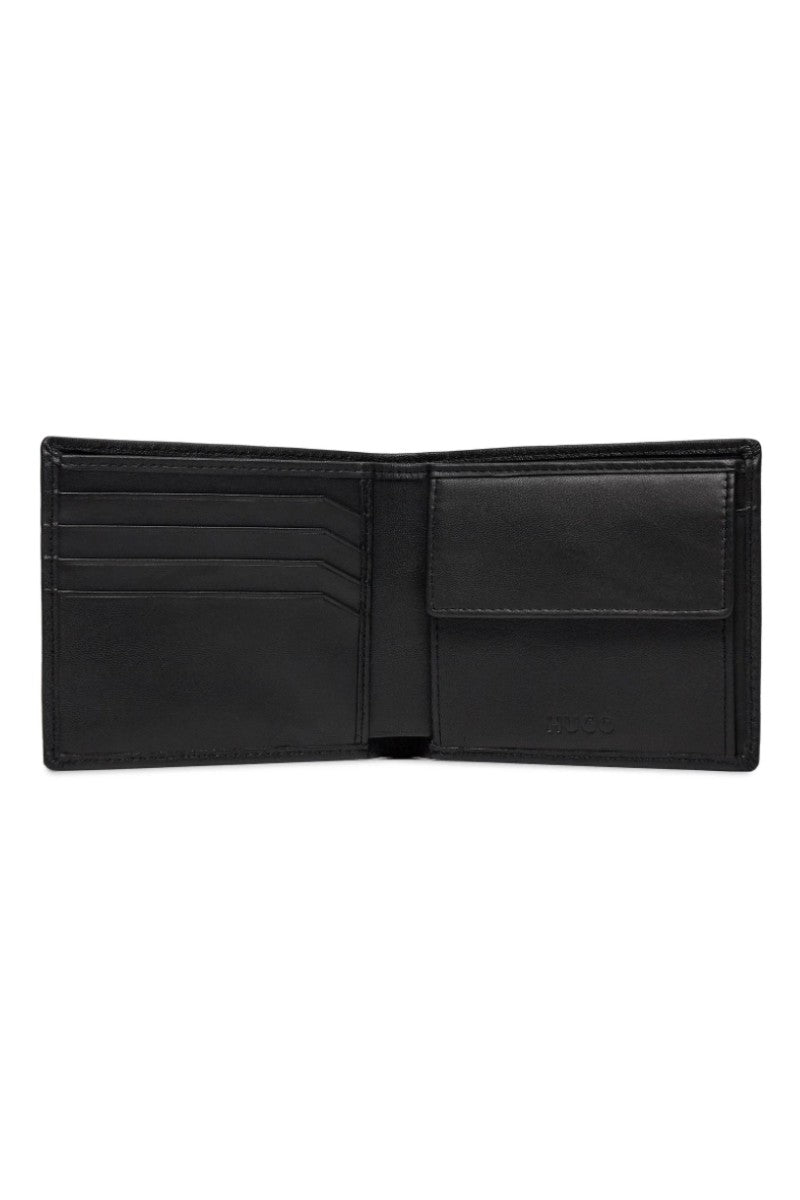 Hugo Boss Stacked Logo Card & Coin Wallet