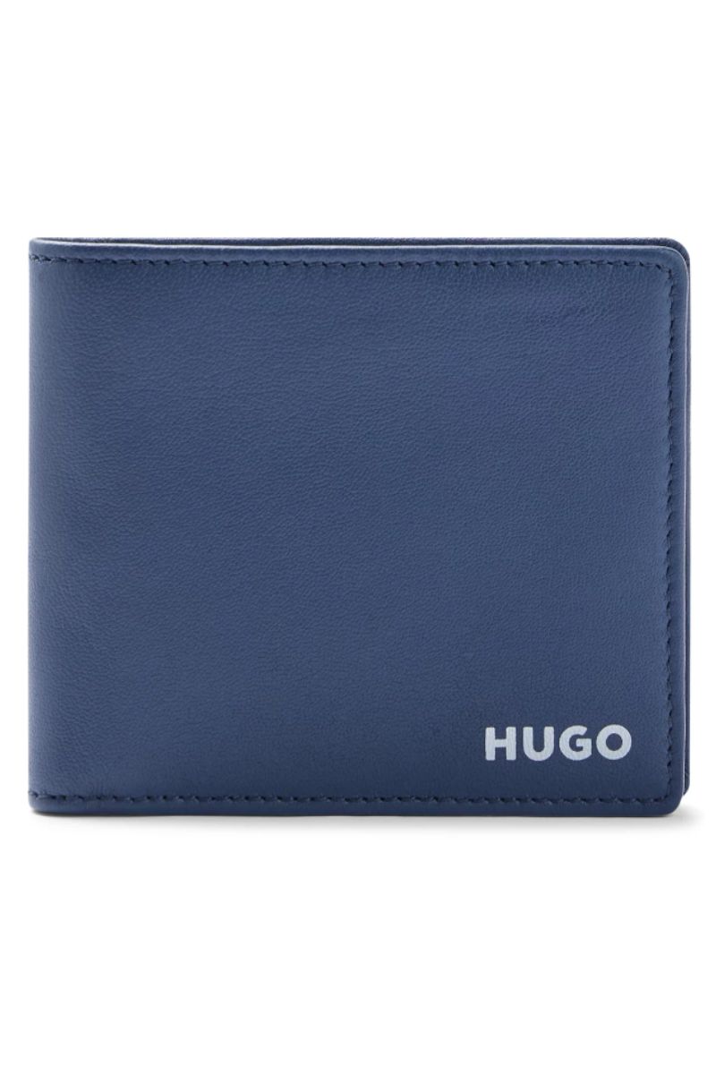 Hugo Boss Subway_4 cc Coin Wallet Navy