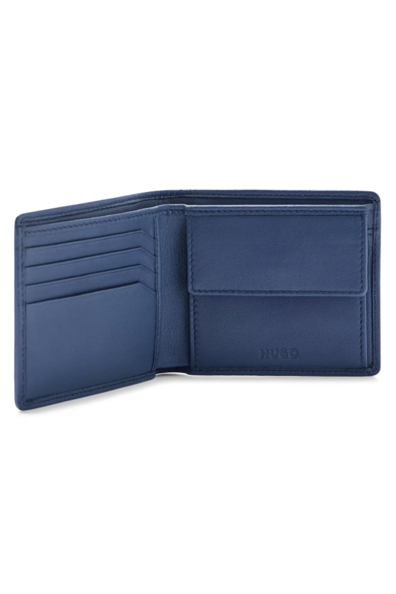 Hugo Boss Subway_4 cc Coin Wallet Navy