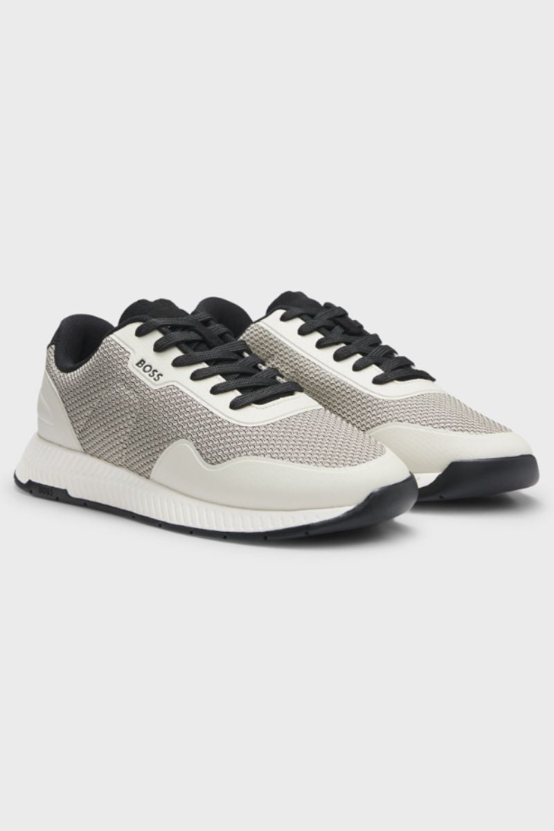 Hugo Boss Titanium Runners Meth Med Beige