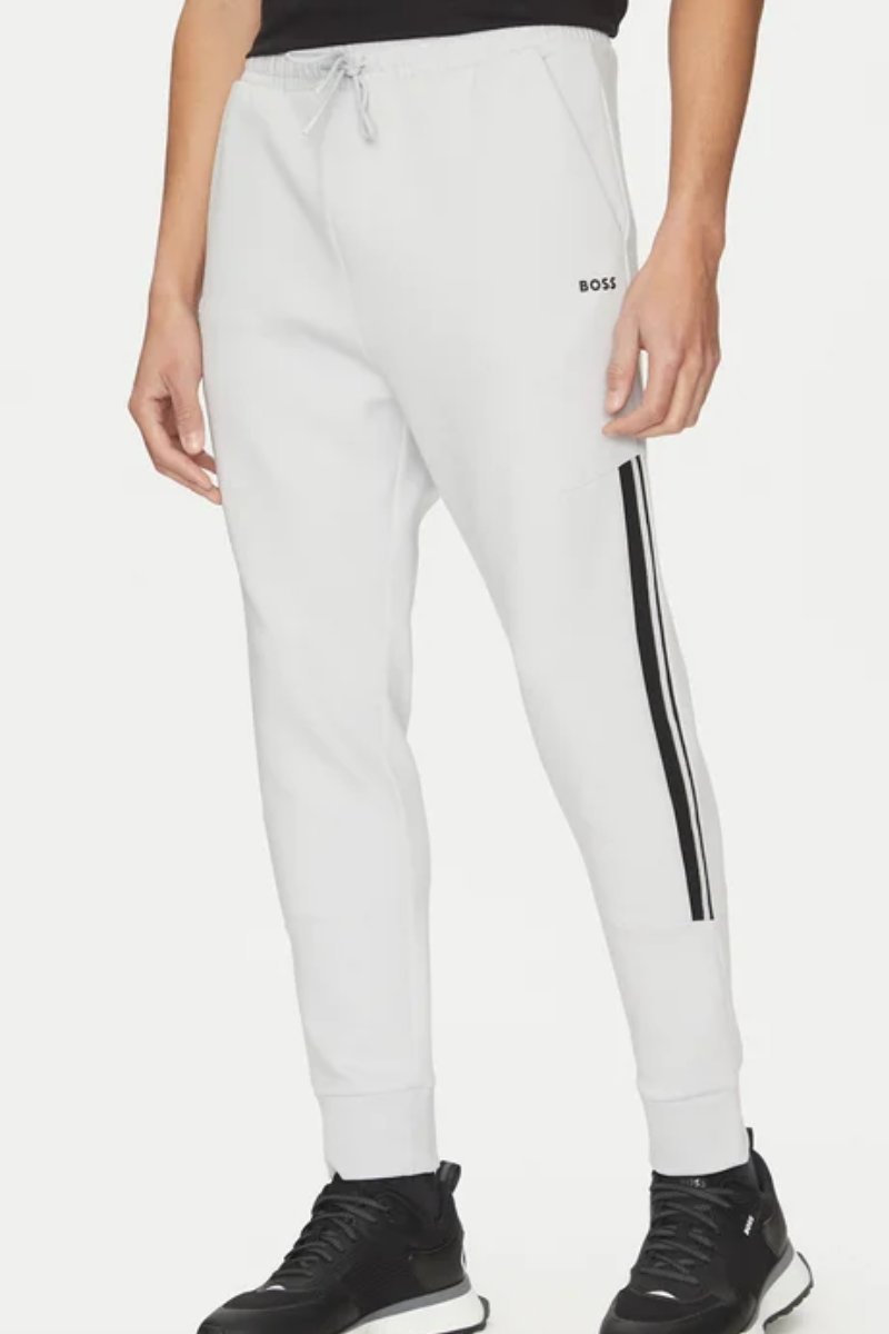 Hugo Boss Tracksuit Set Pastel Grey