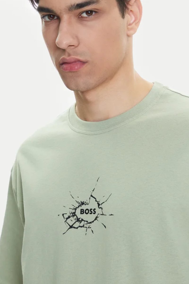 Hugo Boss Te_Voyage T-Shirt Open Green