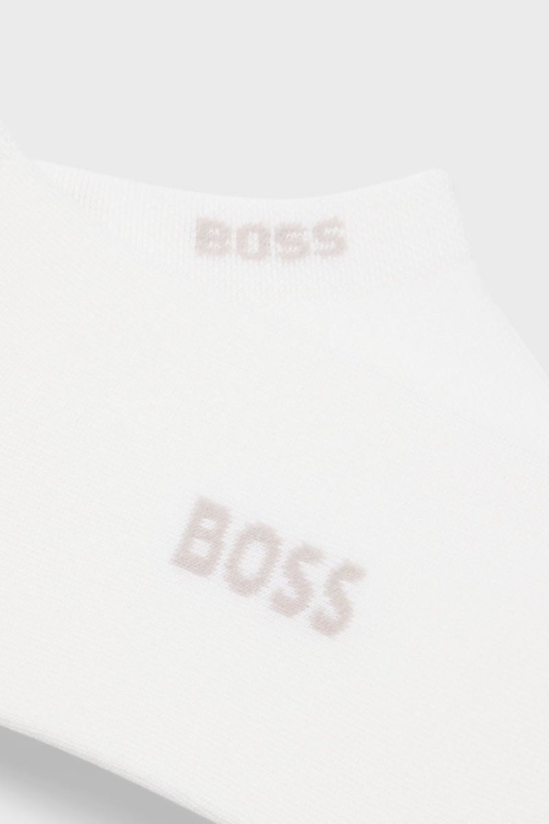 Hugo Boss 2-Pack Logo Bamboo Ankle Socks