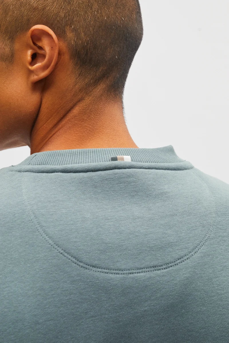 Diesel E26604MO Jan Regular Fit Organic Cotton Sweatshirt Green Meadow