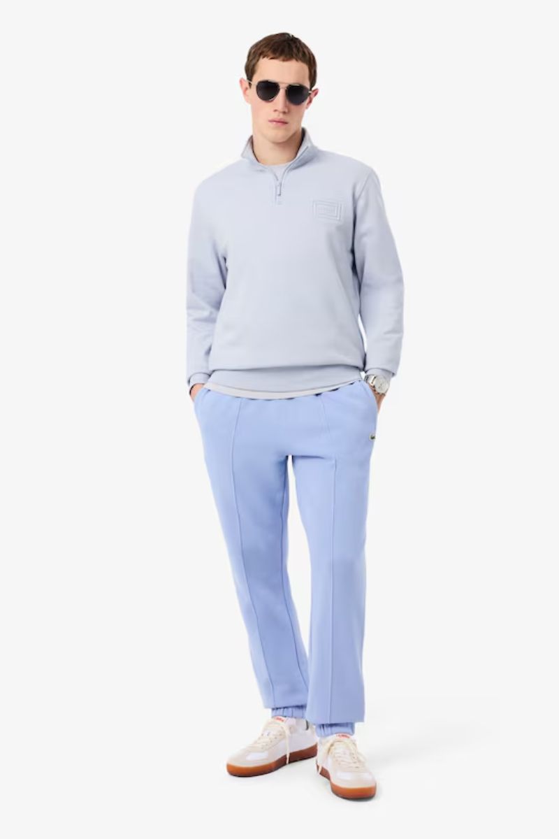 Lacoste 0784 1/4 Zip Sweatshirt Blue