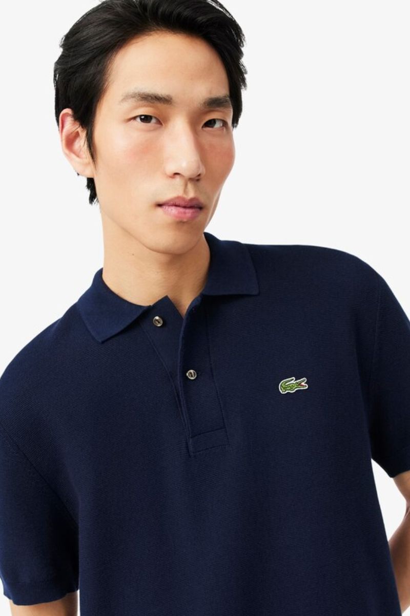 Lacoste 1043 Knitted Polo Navy