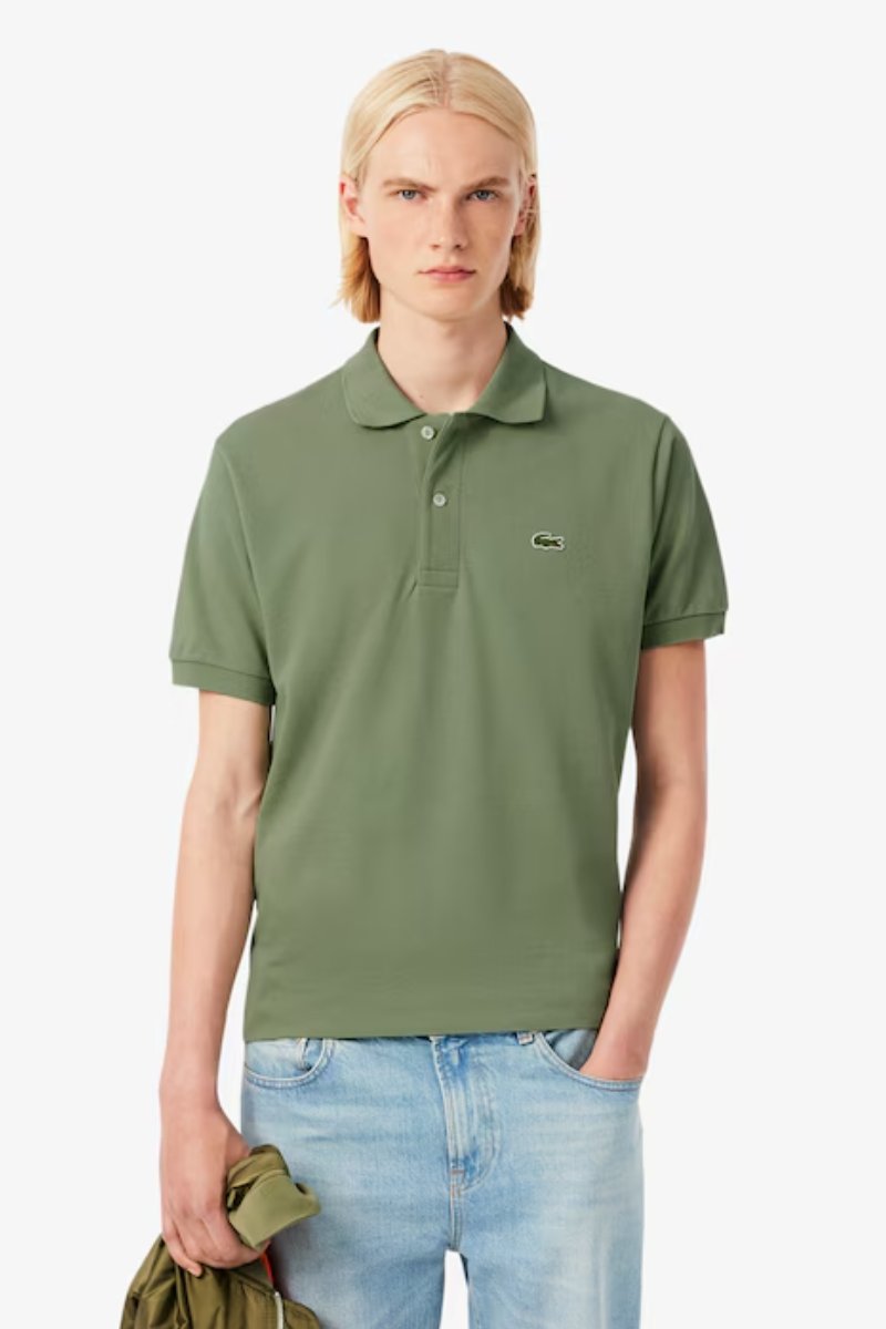 Lacoste Poloshirt Thyme Mens Regular Fit Polo in Green – Patrick