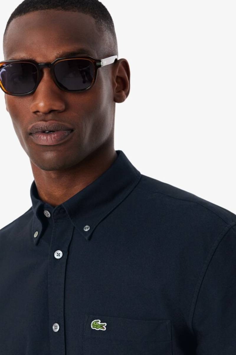 Lacoste 1917 Short Sleeve Shirt Navy