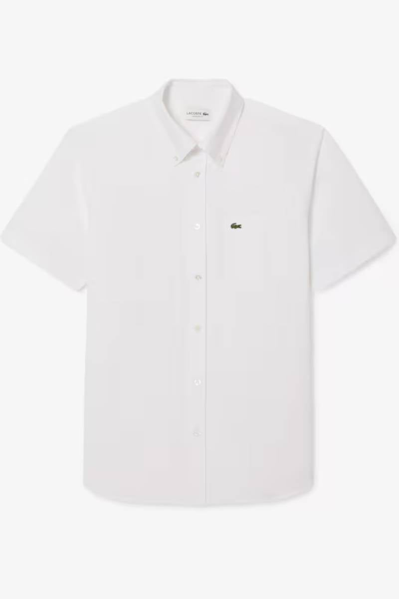 Lacoste 1917 Short Sleeve Shirt White