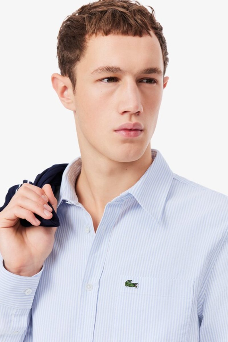 Lacoste 5625 Stripe Shirt Blue