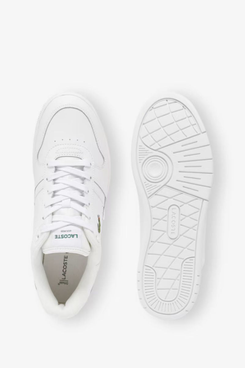 Lacoste T-Clip Set Leather Trainers White