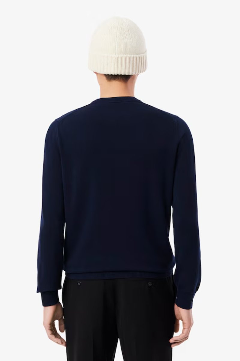 Lacoste 1985 Crew Knit Navy