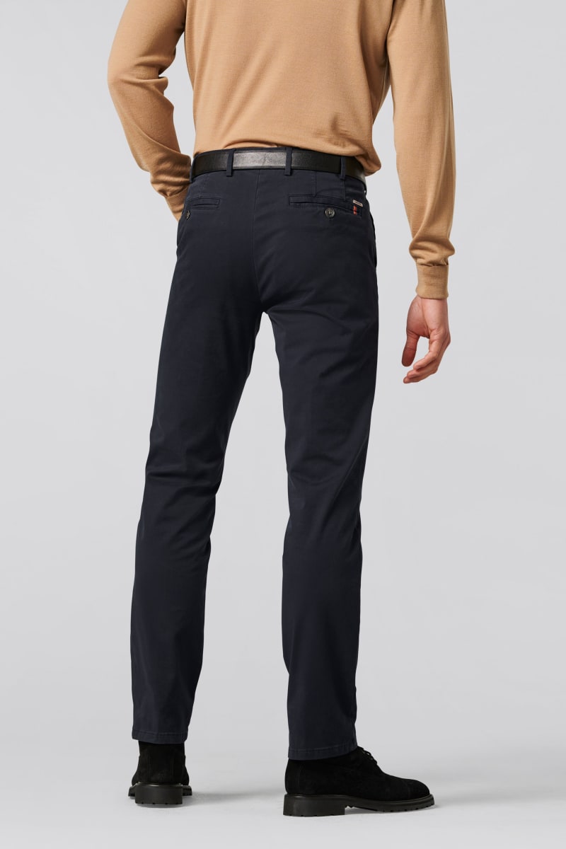 Meyer 9-3001 Oslo Cotton Chinos Navy