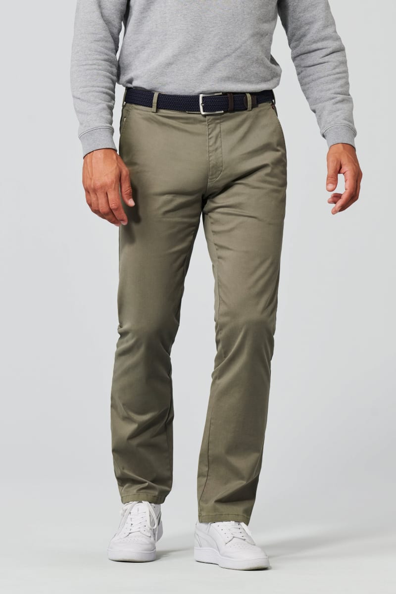 Meyer 9-3001 Roma Cotton Chinos Olive