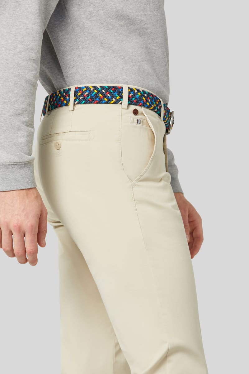 Meyer 9-3001 Roma Cotton Chinos Beige