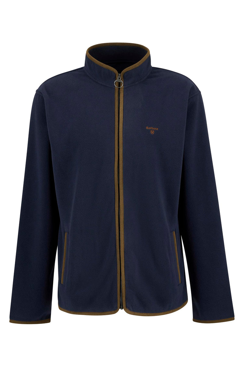 Barbour MFL0216 Regular Fit Harwood Fleece Jacket Navy