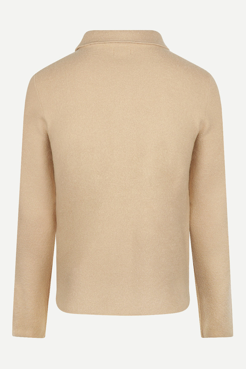 McGregor Regular Fit Wool Blend Button Cardigan Camel