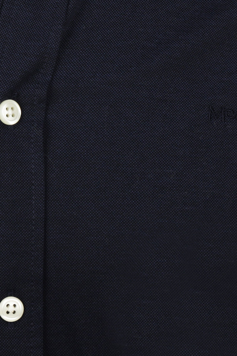 McGregor Regular Fit Stretch Pique Shirt Navy