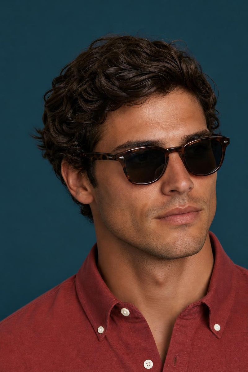 McGregor Regular Fit Stretch Pique Shirt Burgundy