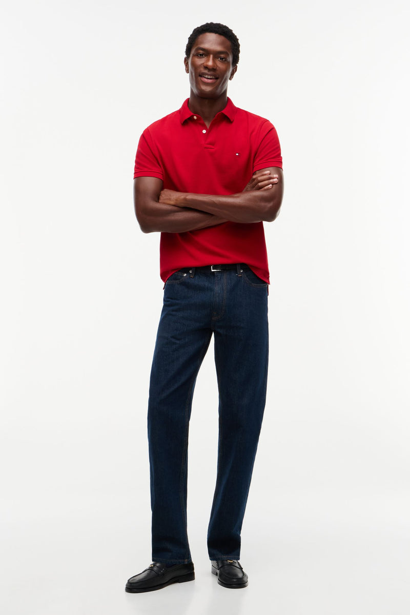 Tommy Hilfiger 17770 1985 Regular Fit Polo Shirt Medium Red