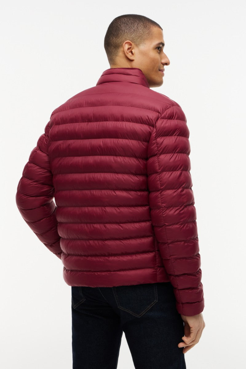 Tommy Hilfiger 39990 Packable Recycled Jacket Burgundy