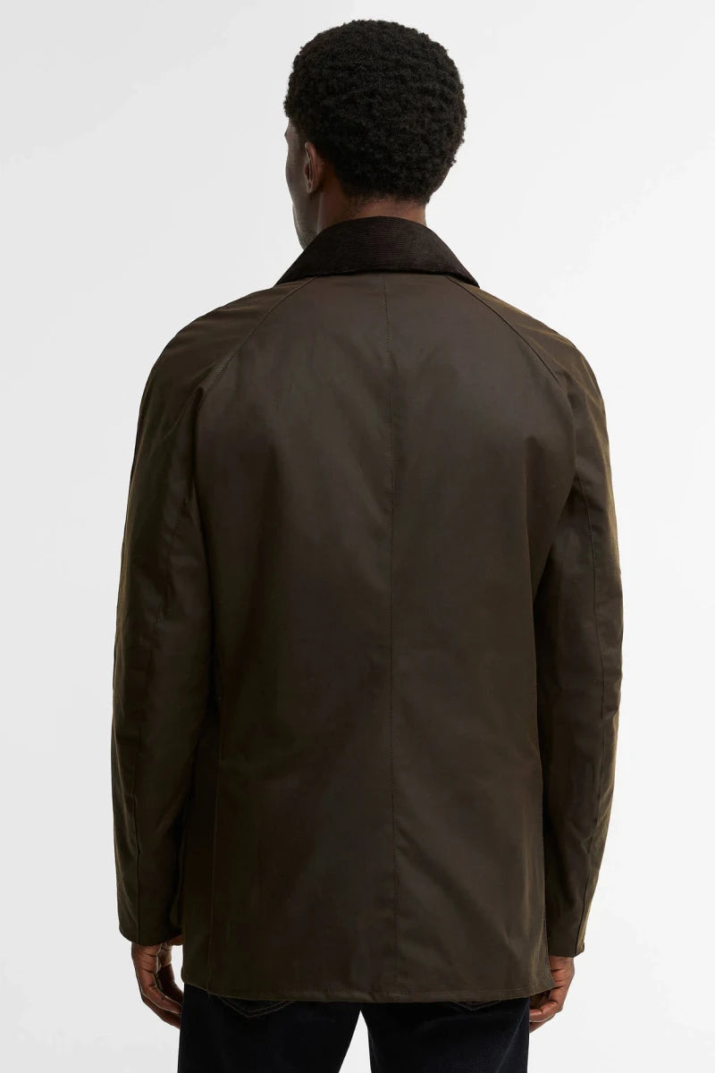 Barbour Ashby Wax Olive Jacket